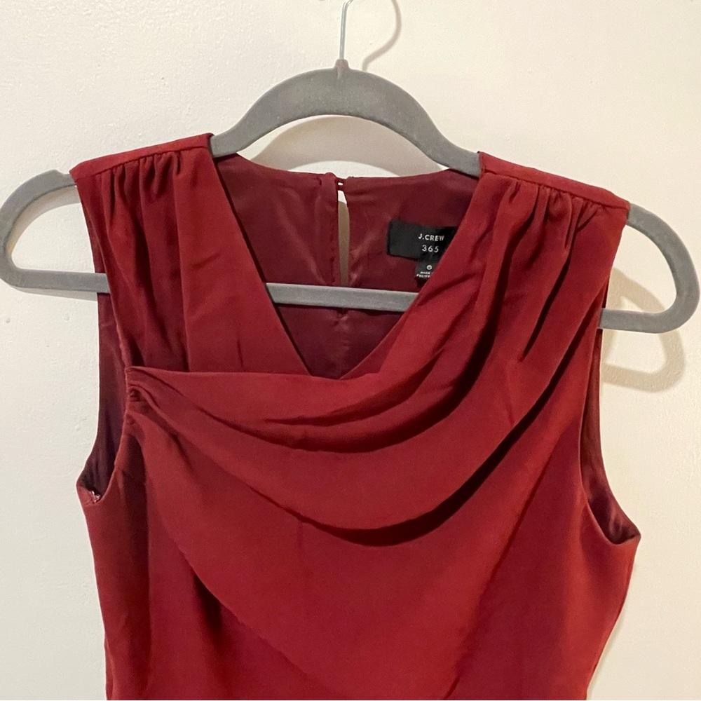 NWT J Crew red dress
